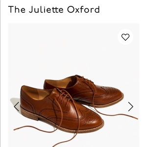 NEW Madewell Juliette Oxford